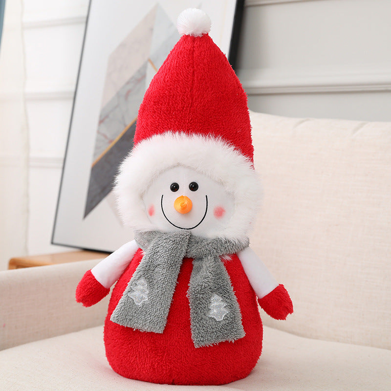 Christmas Snowman Plush Toy Holiday Gift