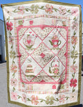 Store Sample- Twin Quilt- Applique Flowers