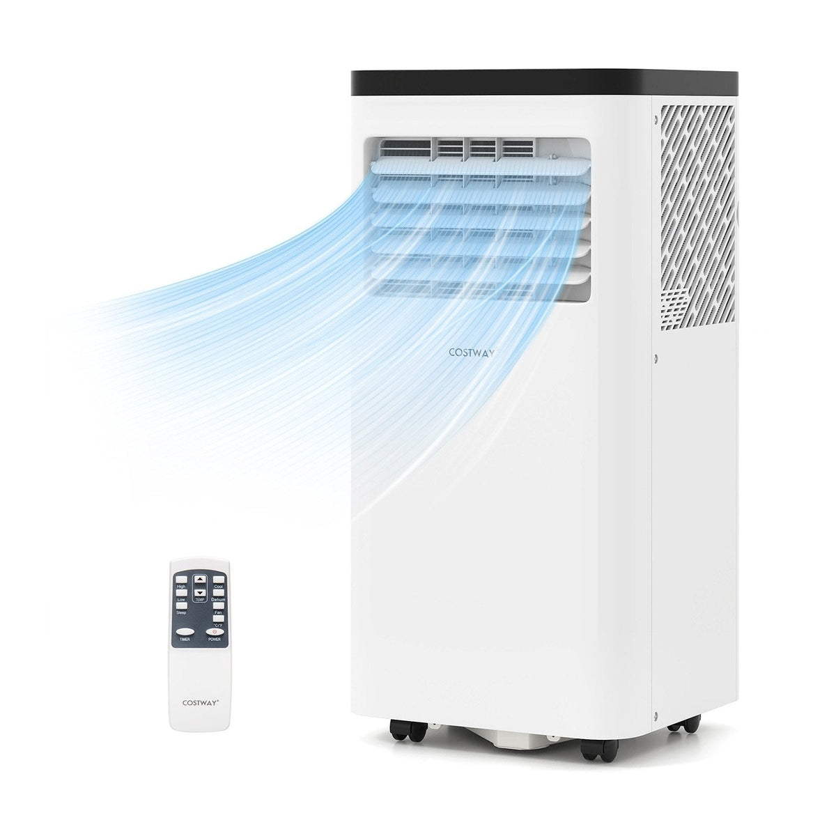 10000 BTU Portable Air Conditioner, 3 in 1 Floor AC Unit with Fan and Dehumidifier, 450 sq ft