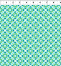 Jason Yenter - Dragon Friends - Teal Geo