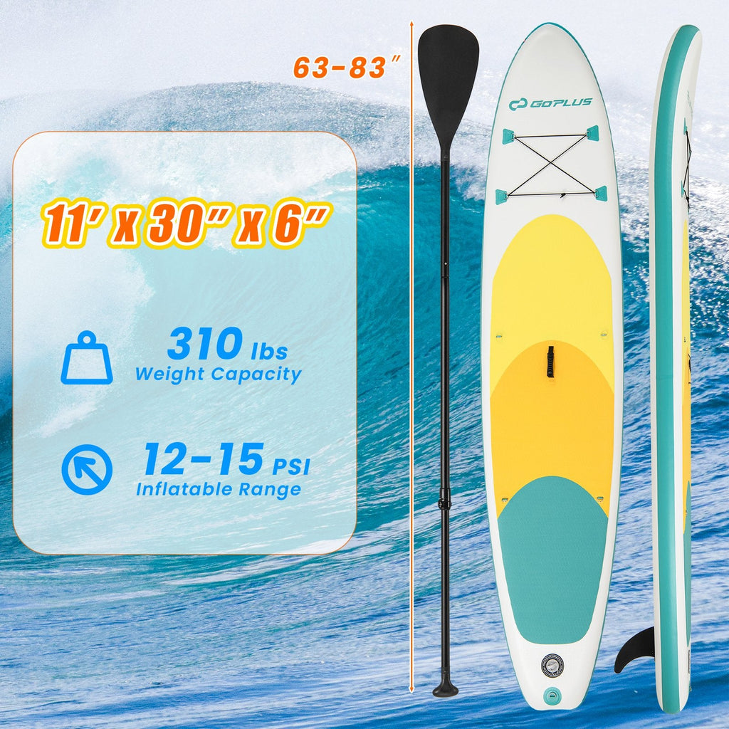 11 Feet Premium SUP Inflatable Stand Up Paddle Board-L