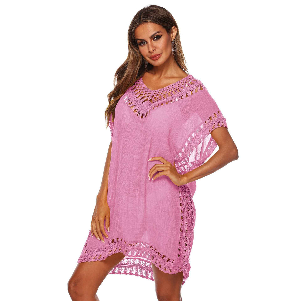 Polyester Beach Cover-Up Blouse