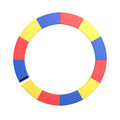 12 Feet Trampoline Pad Replacement Safety Pad with Fixing Straps (Multicolor)