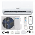 Lithzen 12000 BTU 208-230V 17 SEER2 Mini Split Air Conditioner and Heater WiFi Enabled