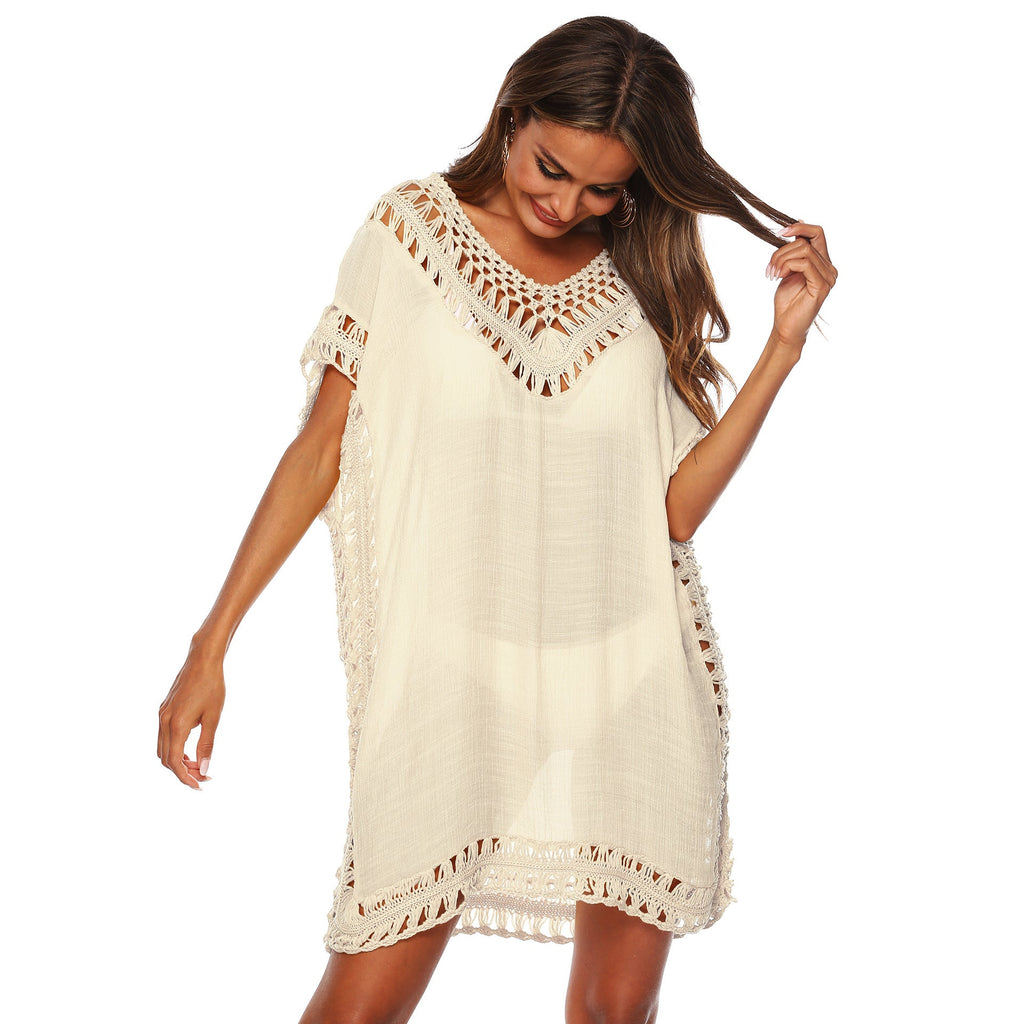 Polyester Beach Cover-Up Blouse