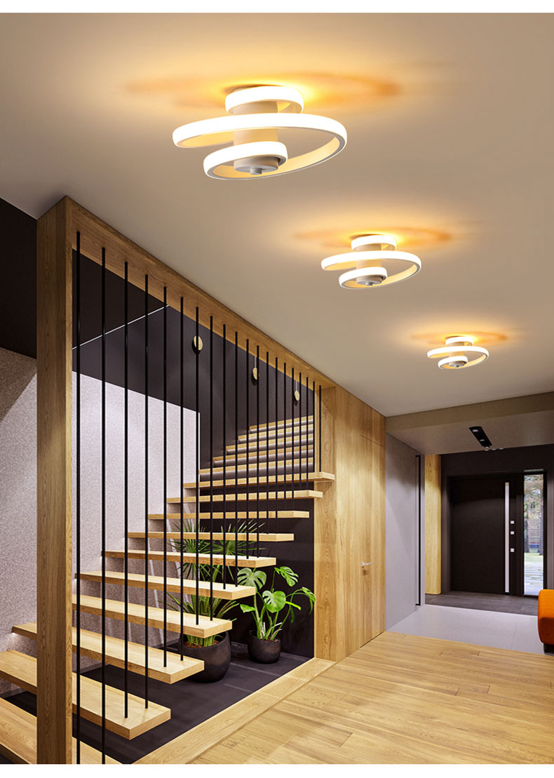 Simple and Modern Metal LED Ceiling Light
