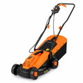 13-Inch 12-Amp Corded Electric Lawn Mower with 3-Position Height Adjustment-Orange