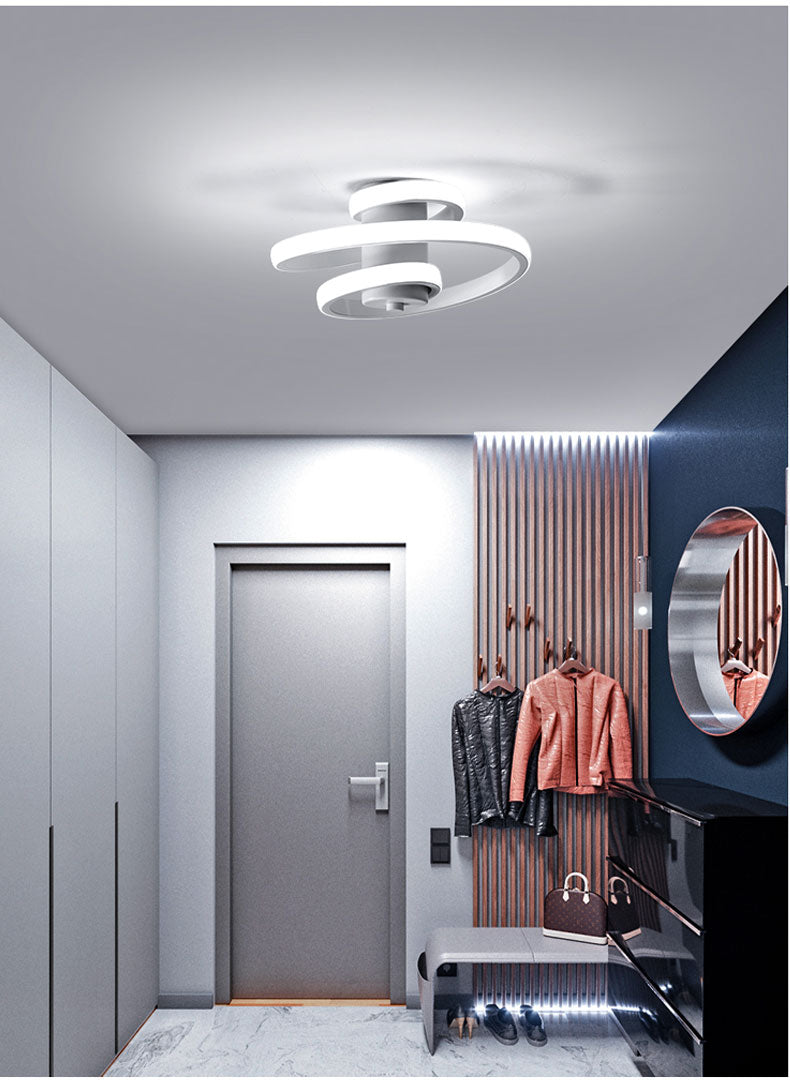 Simple and Modern Metal LED Ceiling Light