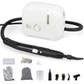 1500W Portable Steam Cleaner with 34 oz Water Tank-White
