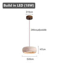 Wabi-Sabi Pendant Light – Minimalist Vintage Bedroom Bedside Hanging Lamp