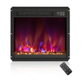 18/23/26 Inch 1500W Electric Fireplace Insert with Remote Control-18 inches
