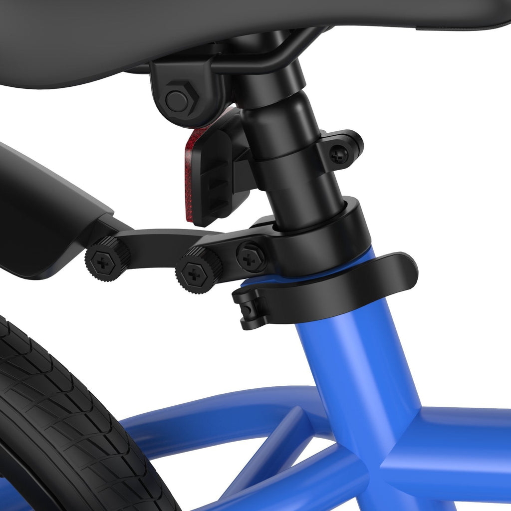 18 Inch Kids Bike with Removable Training Wheels and Kickstand, Blue