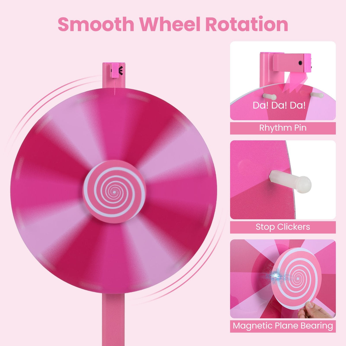 18 Inch Prize Wheel with Blackboard Marker and Eraser