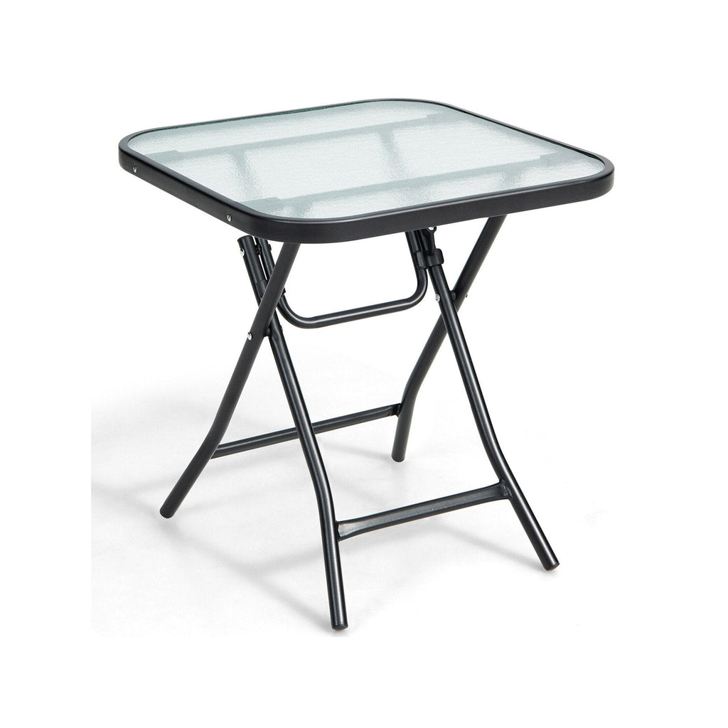 18 Inch Square Patio Bistro Table with Rustproof Frame [Best Seller in the US]