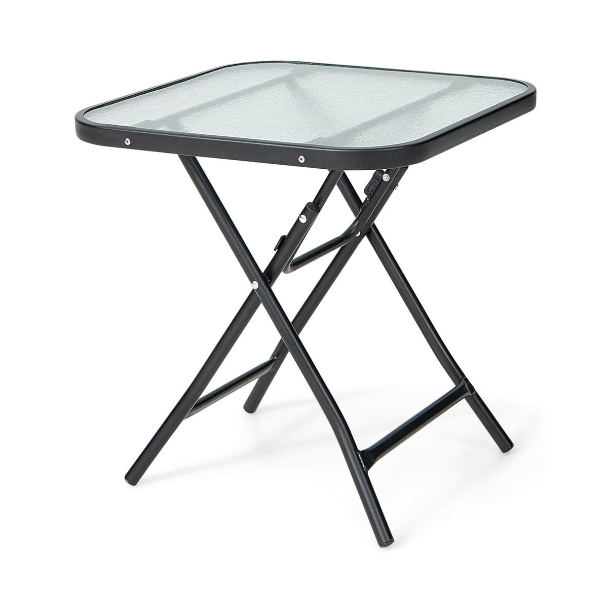 18 Inch Square Patio Bistro Table with Rustproof Frame [Best Seller in the US]