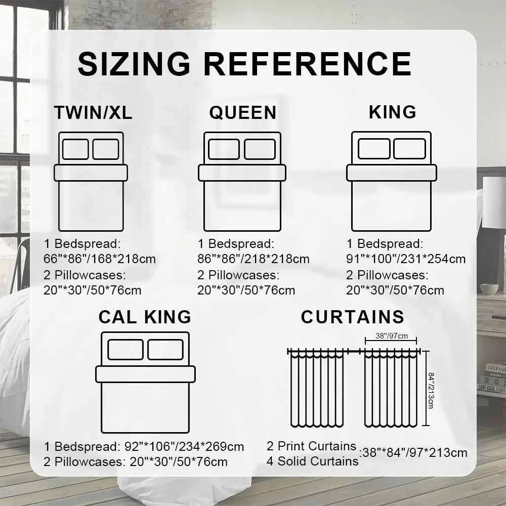 9-Piece Queen Quilted Bedspread & Curtain Set – Bedding Ensemble with Sheer Grommet Drapes (United States & Canada Delivery Only)