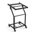 2 Layer Professional Audio Rack Mount with Adjustable Crossbars
