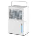 32 Pint Dehumidifier for 2000 Sq Ft, 8 Pints DOE, 38.6 dB, 5 Button Panel, ETL and DOE, White