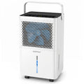 32 Pint Compressor Dehumidifier for 2000 Sq Ft, 38 dB, Inside Drying, 0.54 Gallon Tank, White