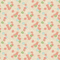 Makower UK: Michiko - Bushclover - Cream/Metallic