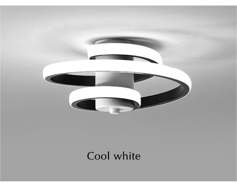 Simple and Modern Metal LED Ceiling Light