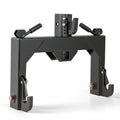 3-Point Quick Hitch with 5 Level Adjustable Bolt for Farming-Black
