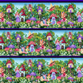 Down the Fairy Path -  Large Border Stripe - 3436-66