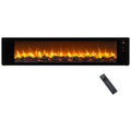 36 inches Electric Fireplace with 5-Level Adjustable Brightness and Speed