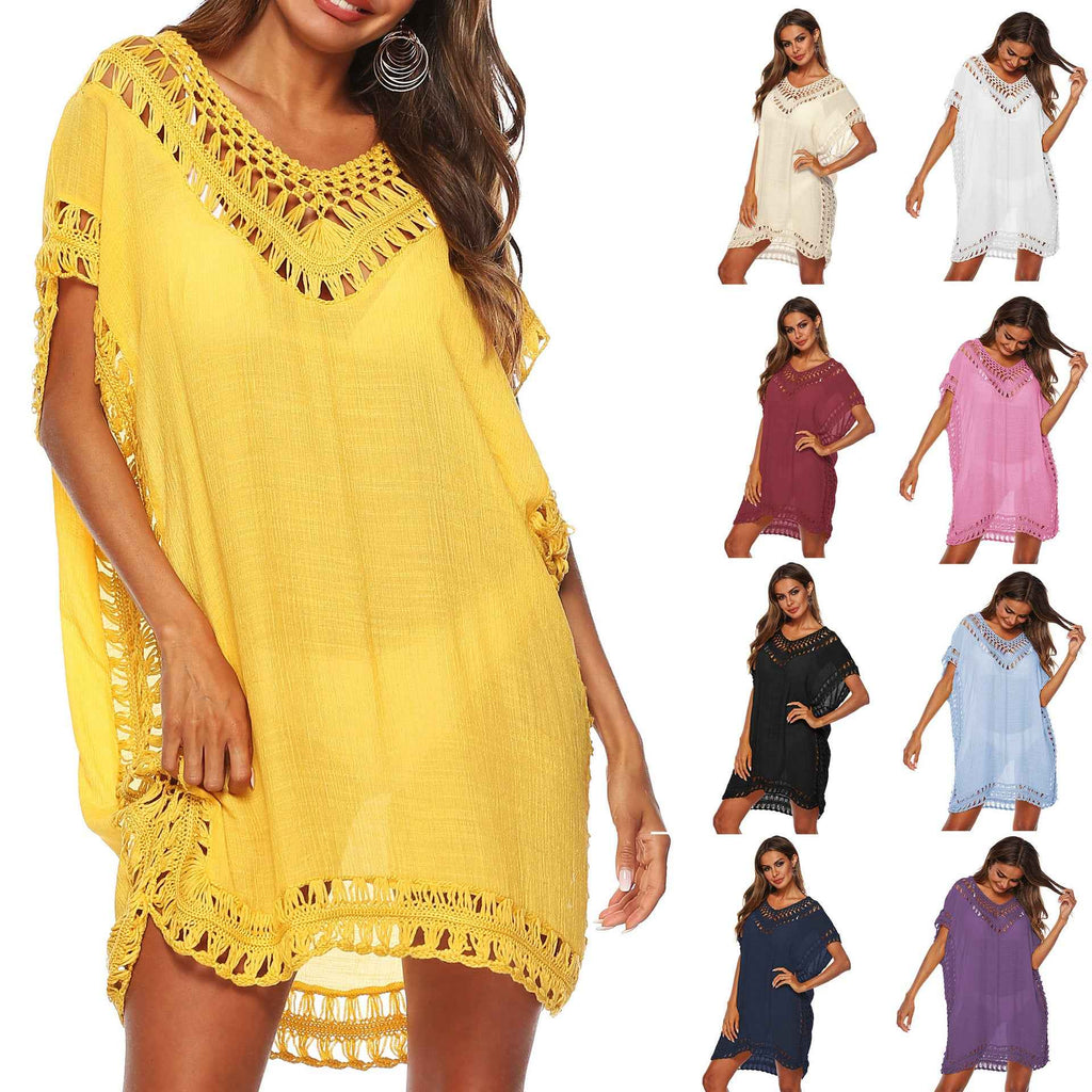 Polyester Beach Cover-Up Blouse