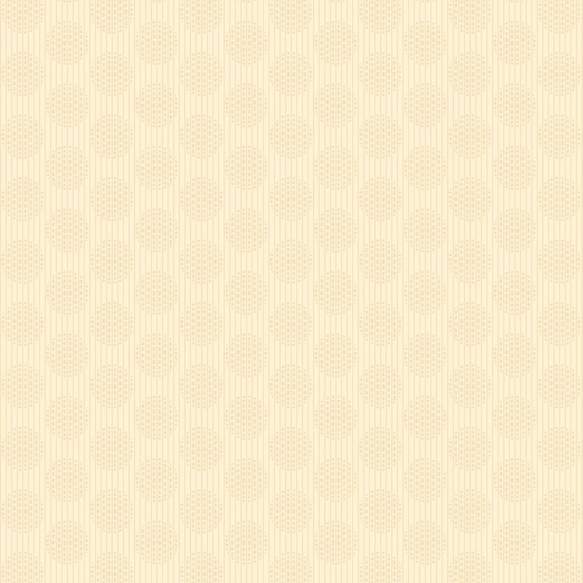 Wilmington Prints' Essential Basics - Caramel Macchiato Circles & Stripes