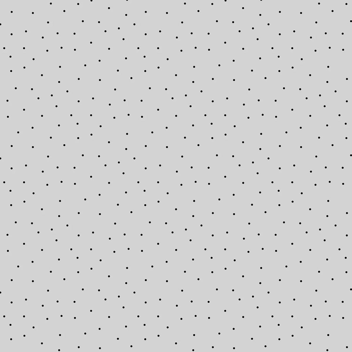 Wilmington Prints' Essential Basics - Grey/Black Pindots