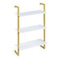 3-Tier Floating Modern Kitchen Shelf for Living Room Home Office and Bathroom-White