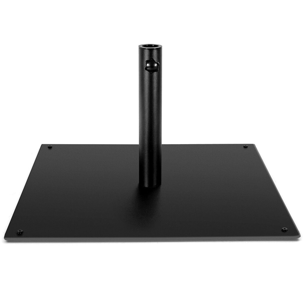 42 LBS Weighted 25 Inch Square Patio Umbrella Base