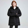 Women's Versatile Hooded Cotton-Padded Jacket