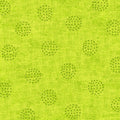 Stof - Basically -  4512-841 - Lime Circle Dots
