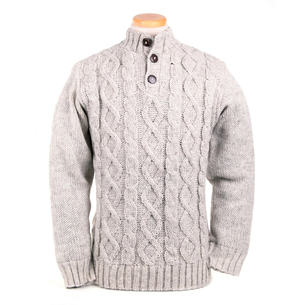 Lost Horizons Men's Connery Wool Sweaters Size Medium - Handmade in Nepal!