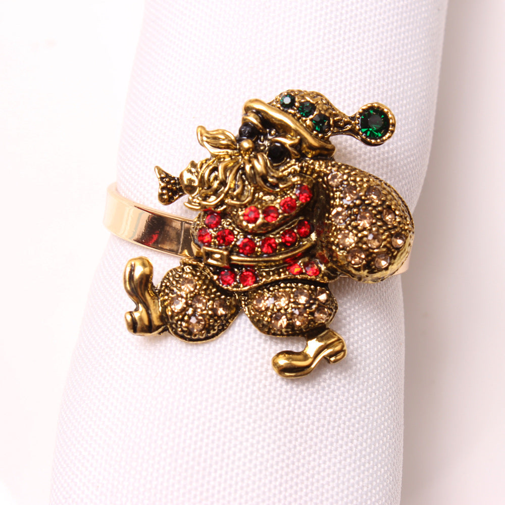 Christmas Napkin Rings Holiday Table Decoration