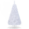 5 FT White Artificial Christmas Tree with 350 Branch Tips and Solid Metal Stand