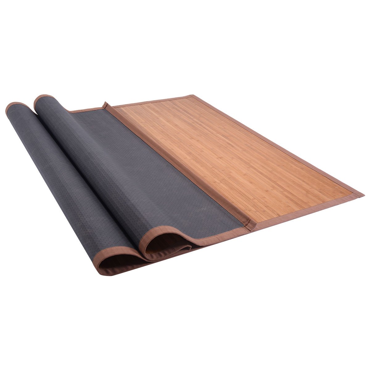 5 ft x 8 ft Bamboo Area Rug Floor Carpet