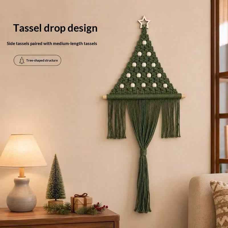 Christmas Hand-knitted Christmas Tree Ornament