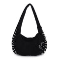 Soft Plush Underarm Tote Bag for Women, Casual Everyday Shoulder Handbag
