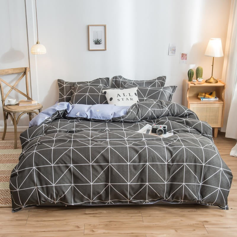 Floral Cotton Duvet Cover Set