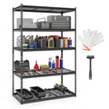 5-Tier Metal Shelving Unit 2000 lbs Capacity with Adjustable Wire Racks Set of 1