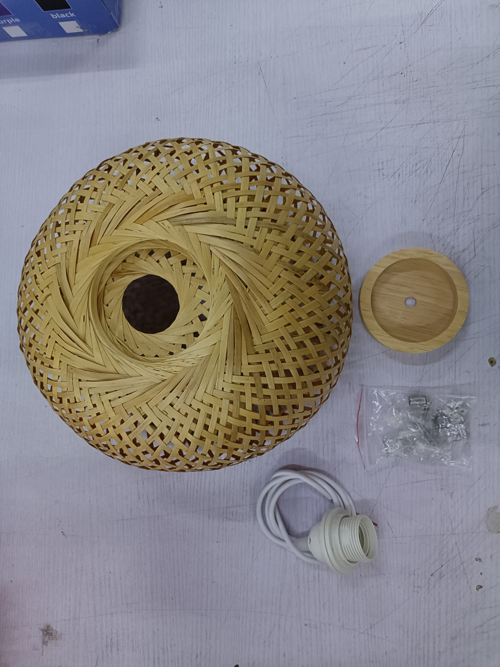 Bamboo Woven Simple Japanese Creative Pastoral Chandelier