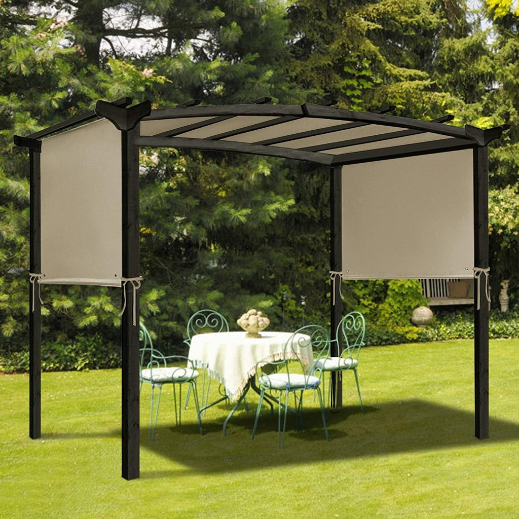 6.7 x 17 Feet Pergola Structure Universal Replacement Canopy Cover
