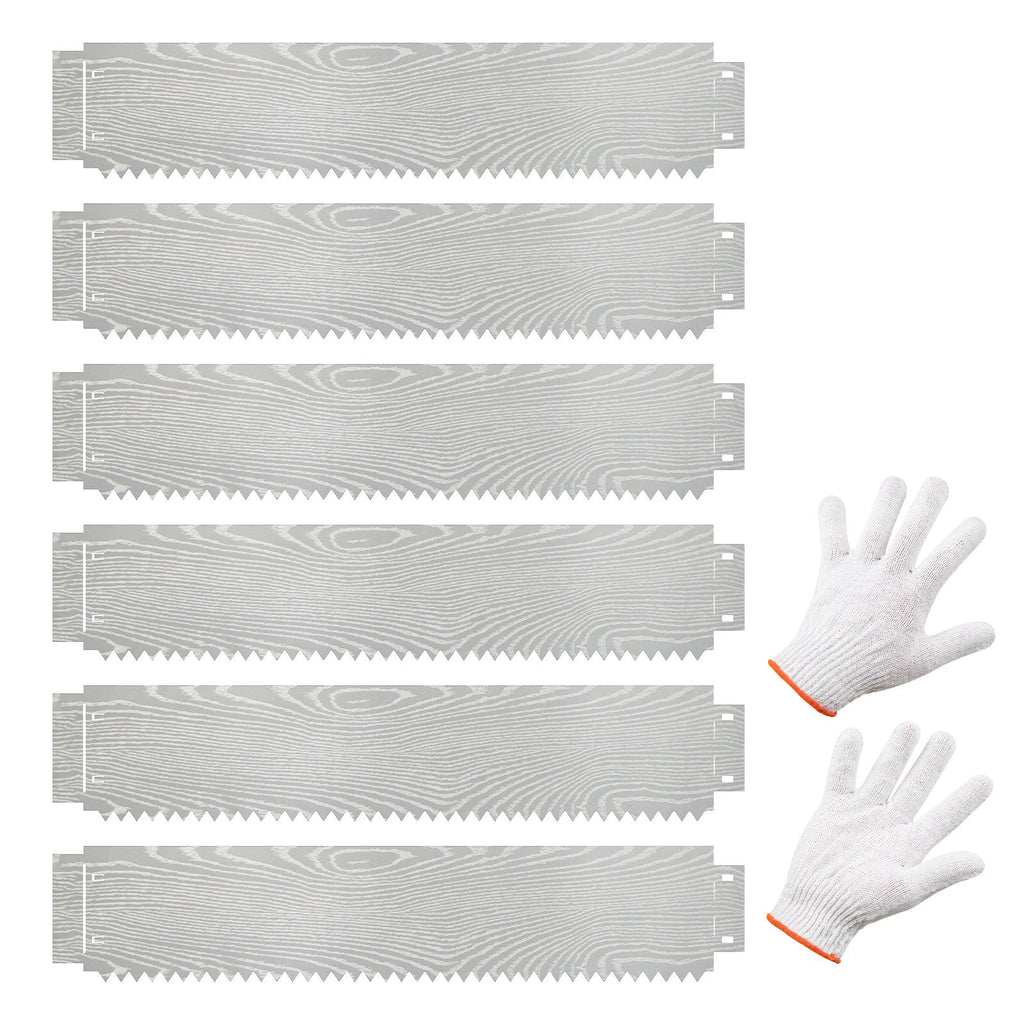 6-Pack 20 FT Galvanized Metal Landscape Edging for Lawn（Patented）