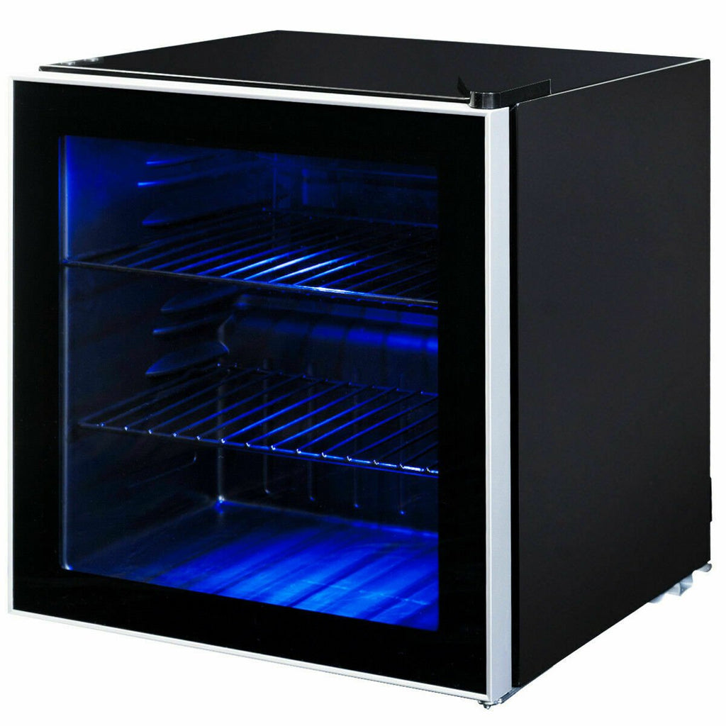 60 Can Beverage Mini, Refrigerator with Glass Door