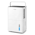 120 Pint Compressor Dehumidifier for 6000 Sq Ft, 1 Gallon Tank, Inside Drying, 42 dB, White