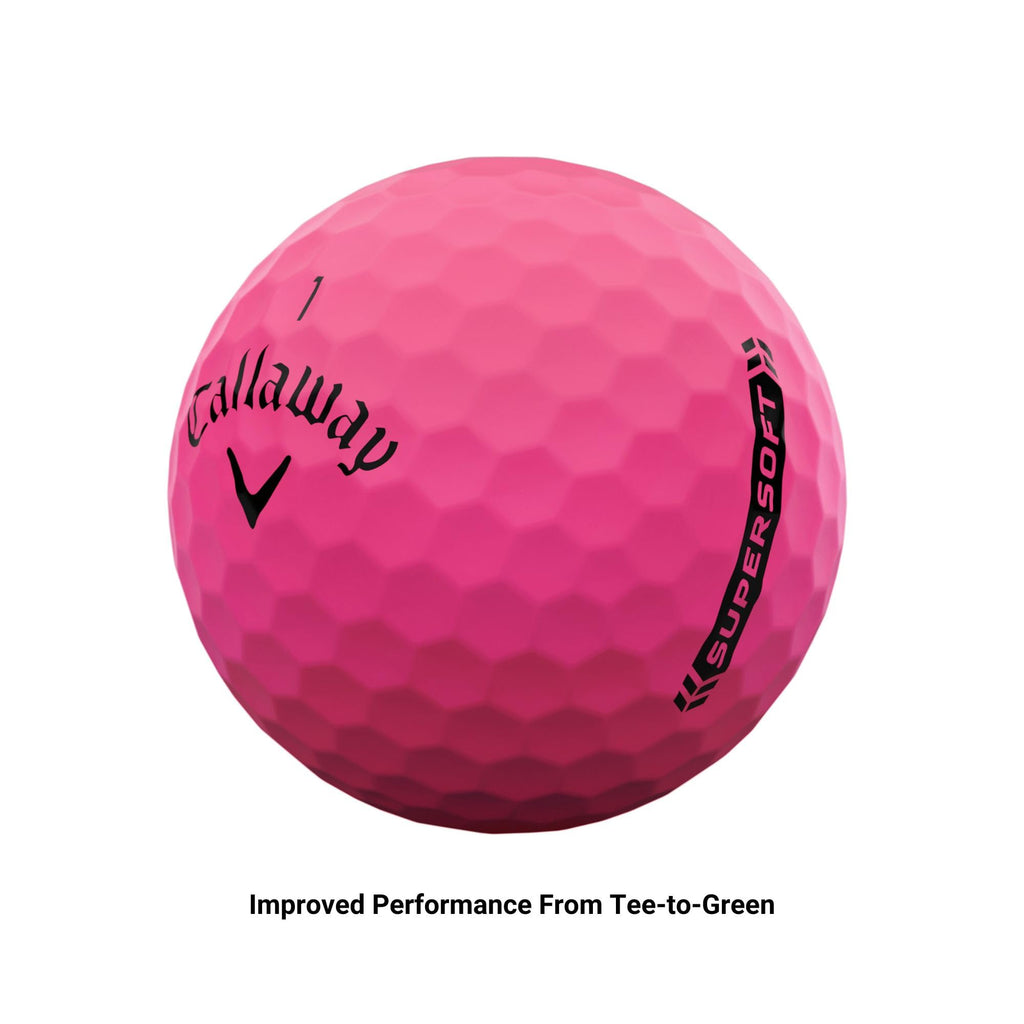 Callaway Golf Supersoft Golf Balls (2023, Pink) 🍁 All In One Marketplace Canada