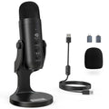 ZealSound Podcast Microphone for PC, Noise Cancellation USB Mic with Gain, Volume Adjustment & Mute Button, Monitoring & Echo, for YouTube, TikTok, Podcasting, Streaming, iPhone, iPad, Android, Mac 🍁 All In One Marketplace Canada